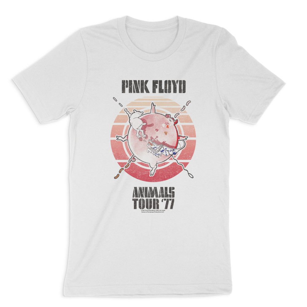 PINK FLOYD ANIMALS TOUR 77 SHORT SLEEVE T-SHIRT
