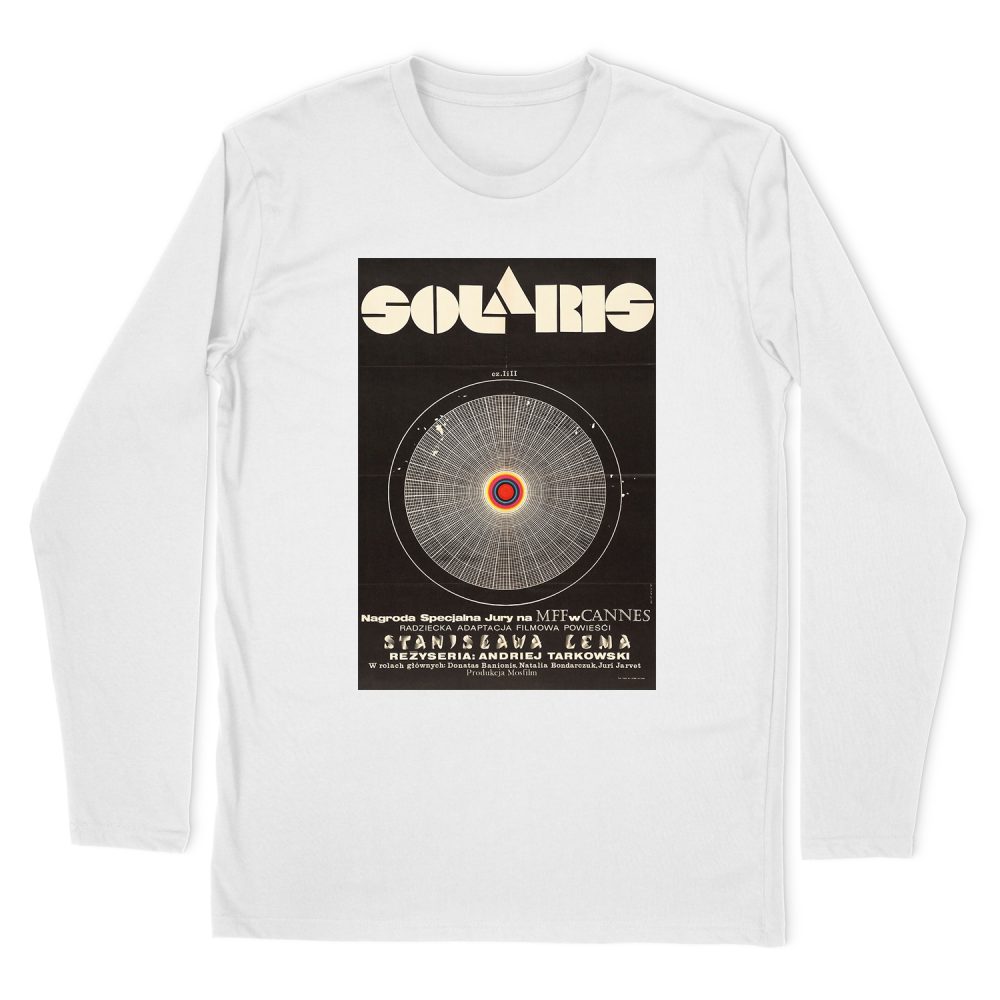 ANDREI TARKOVSKY SOLARIS POSTER LONG SLEEVE T-SHIRT