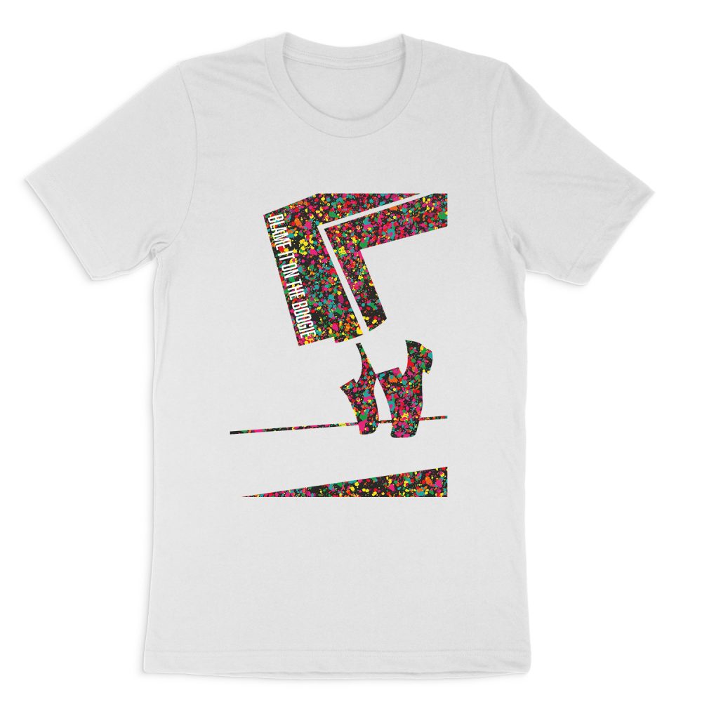 BLAME IT ON THE BOOGIE SHORT SLEEVE T-SHIRT