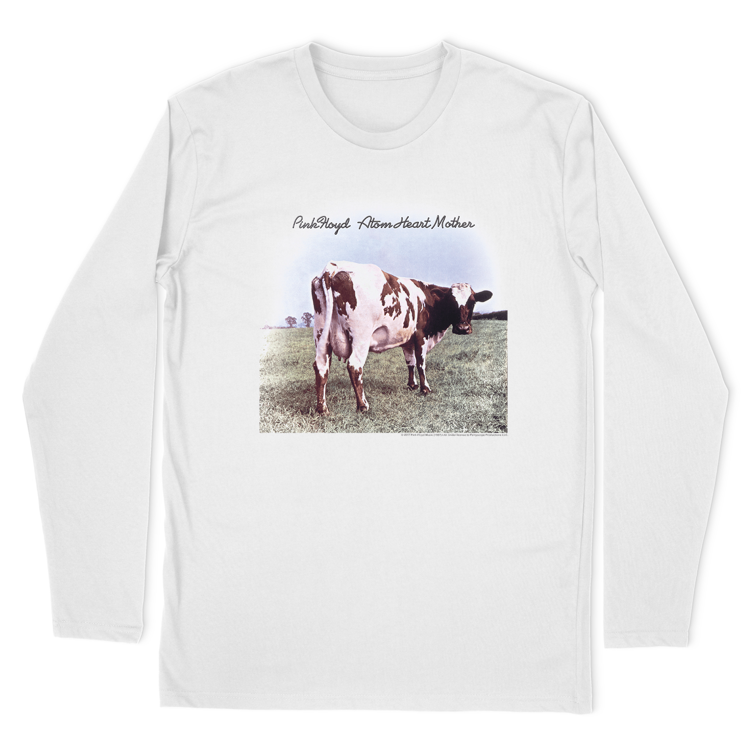 PINK FLOYD ATOM HEART MOTHER LONG SLEEVE T-SHIRT