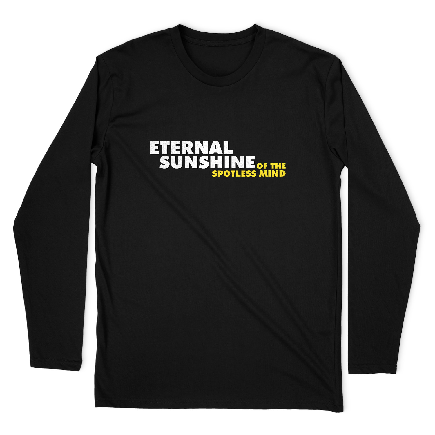 ETERNAL SUNSHINE OF THE SPOTLESS MIND LOGO LONG SLEEVE T-SHIRT