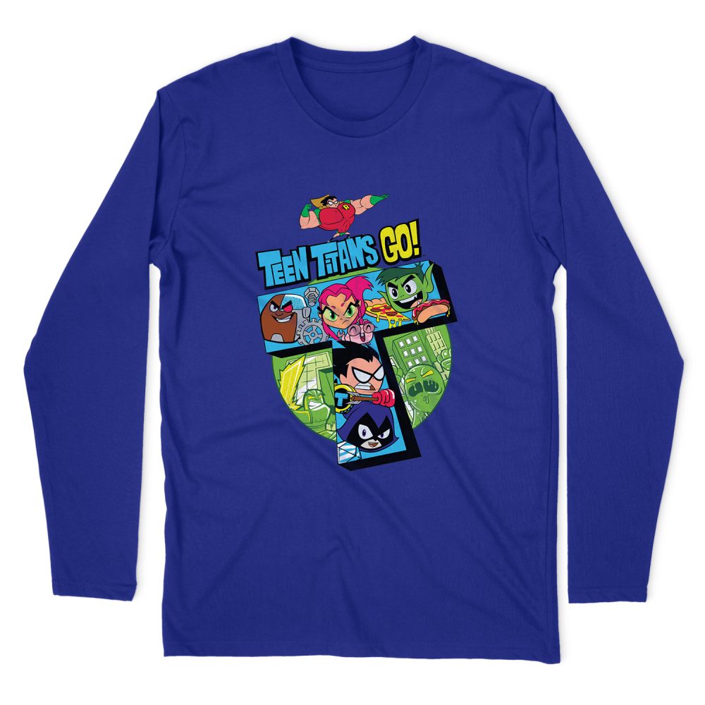 TEEN TITANS GO T LONG SLEEVE T-SHIRT