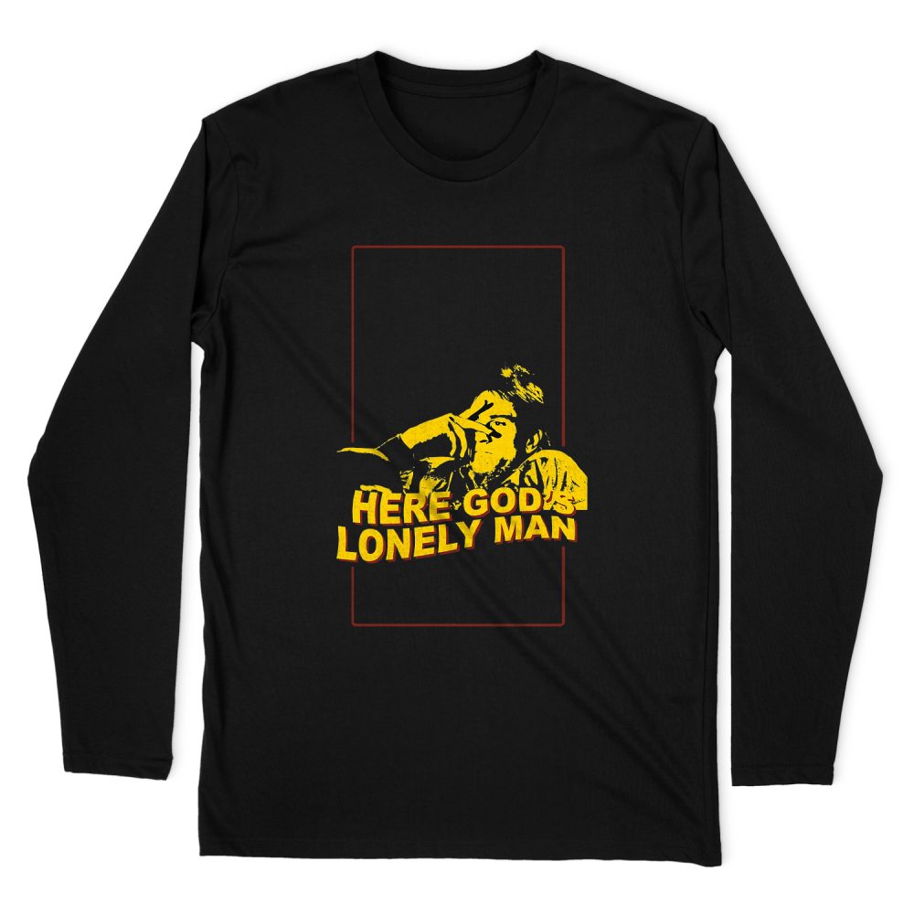 TAXI DRIVER LONELY MAN LONG SLEEVE T-SHIRT