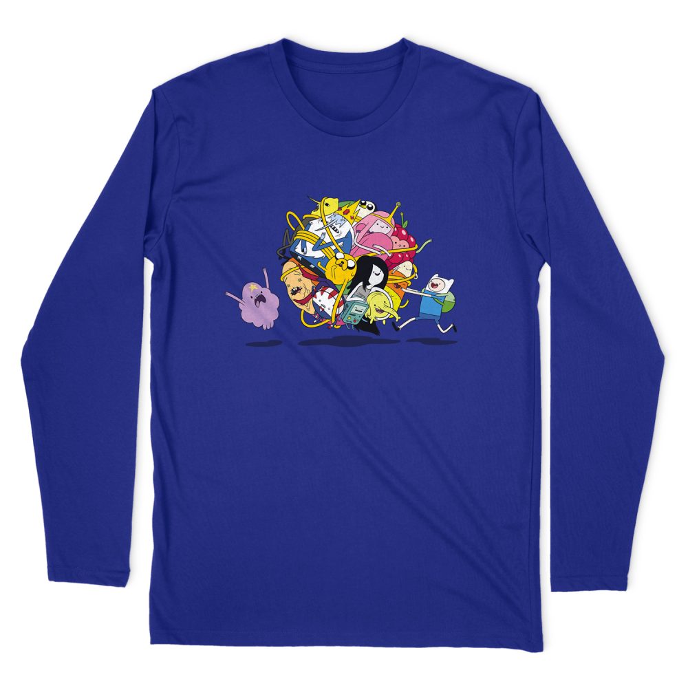 ADVENTURE TIME GLOB BALL LONG SLEEVE T-SHIRT