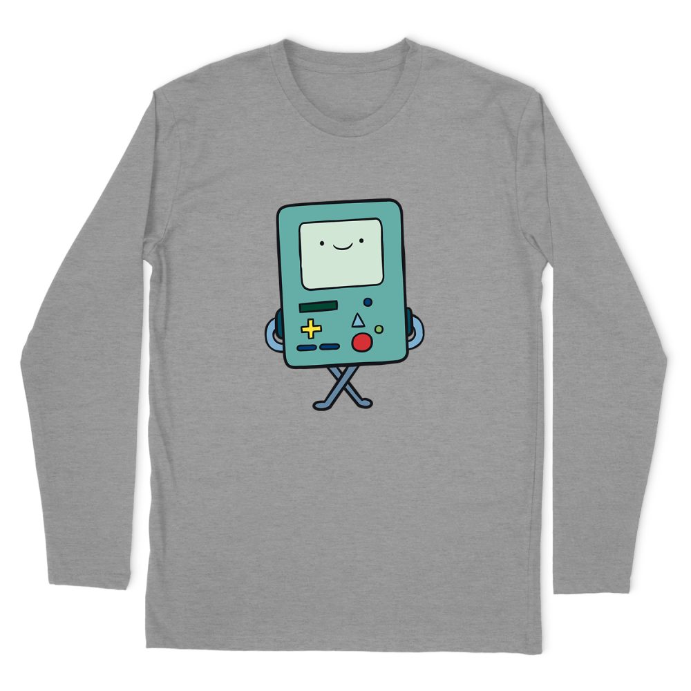 ADVENTURE TIME BMO LONG SLEEVE T-SHIRT