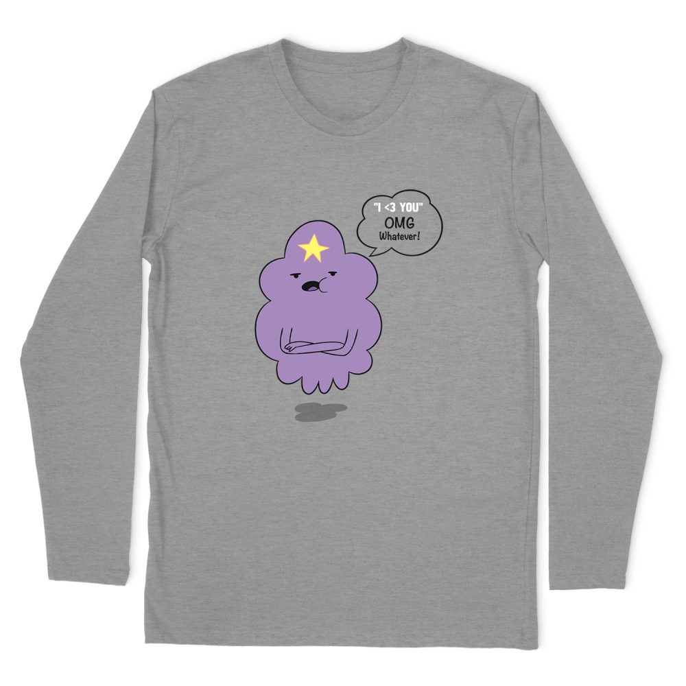 ADVENTURE TIME LSP OMG JUNIORS LONG SLEEVE T-SHIRT