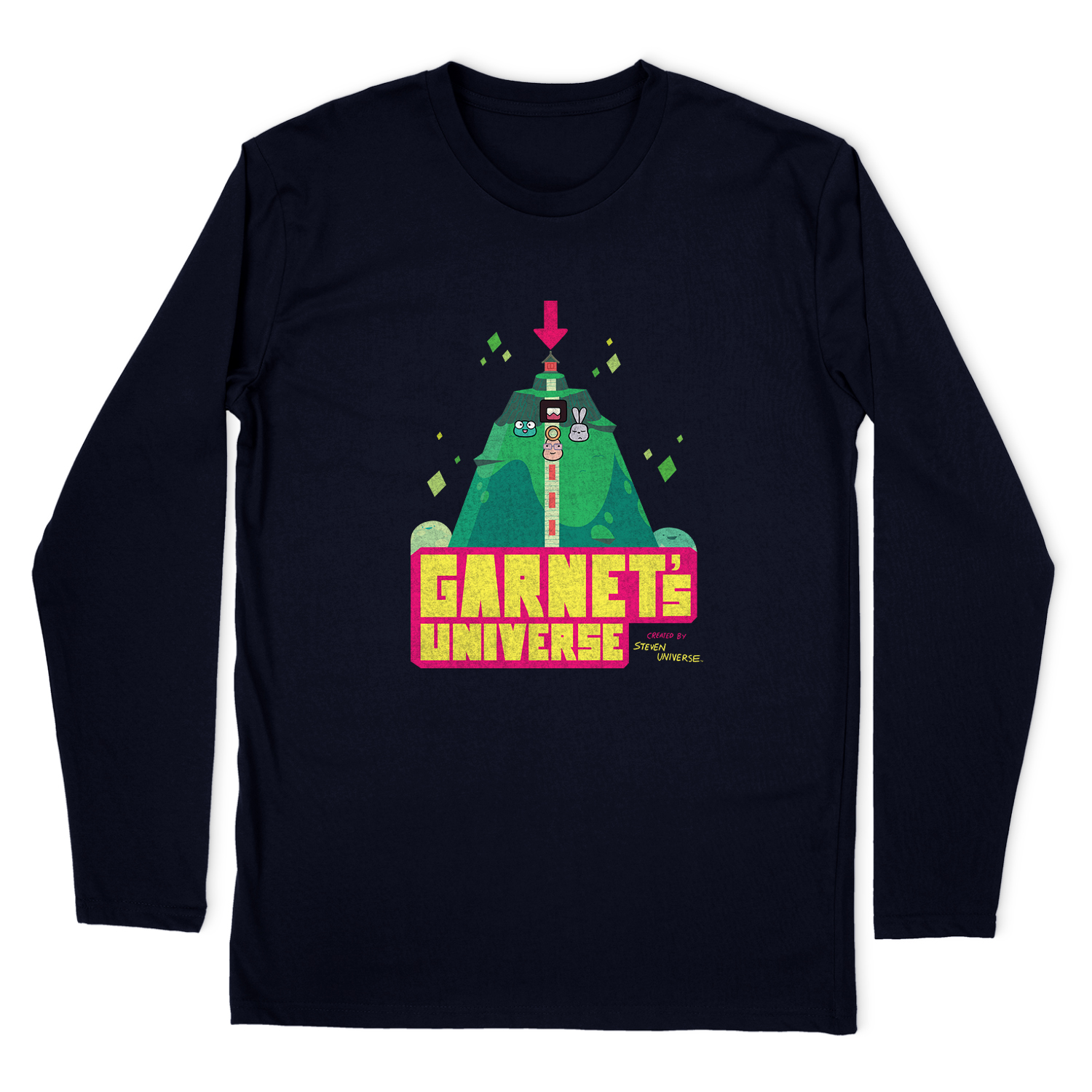 STEVEN UNIVERSE GARNETS UNIVERSE LONG SLEEVE T-SHIRT
