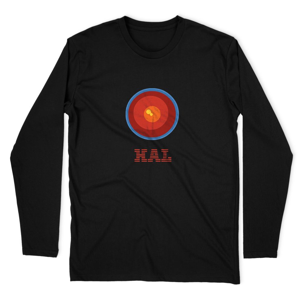A SPACE ODYSSEY HAL THE ROBOT LONG SLEEVE T-SHIRT