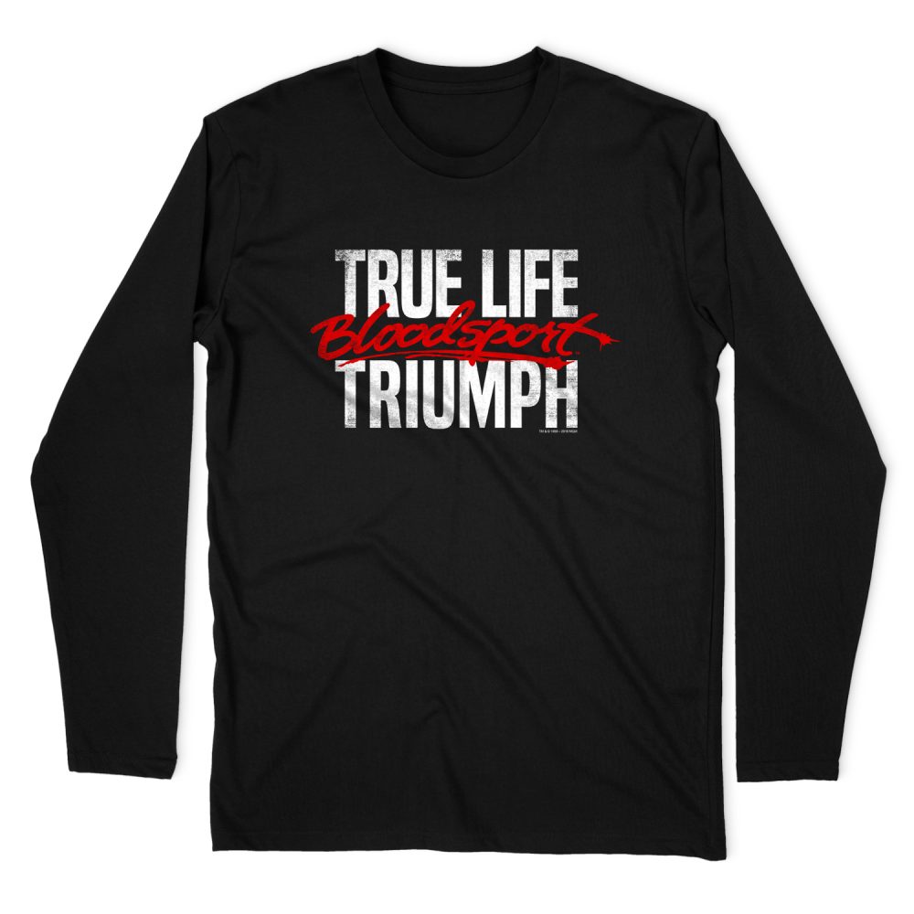 BLOODSPORT TRUE STORY LONG SLEEVE T-SHIRT