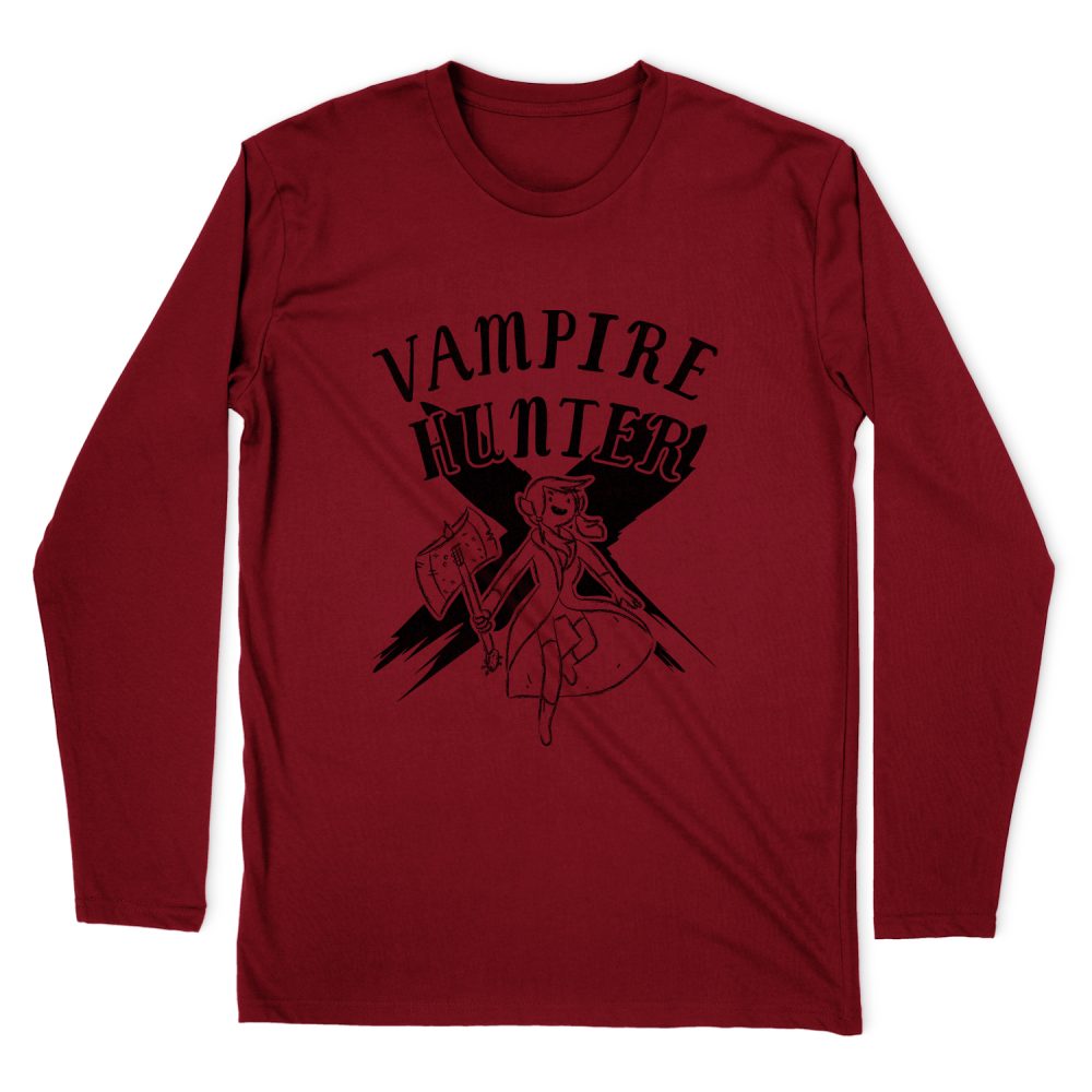 ADVENTURE TIME VAMPIRE HUNTER LONG SLEEVE T-SHIRT