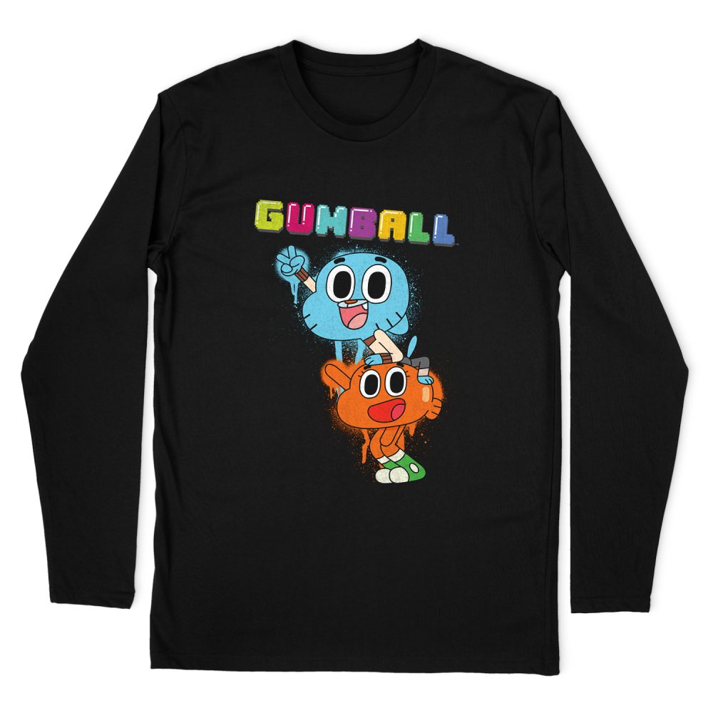 GUMBALL SPRAY LONG SLEEVE T-SHIRT