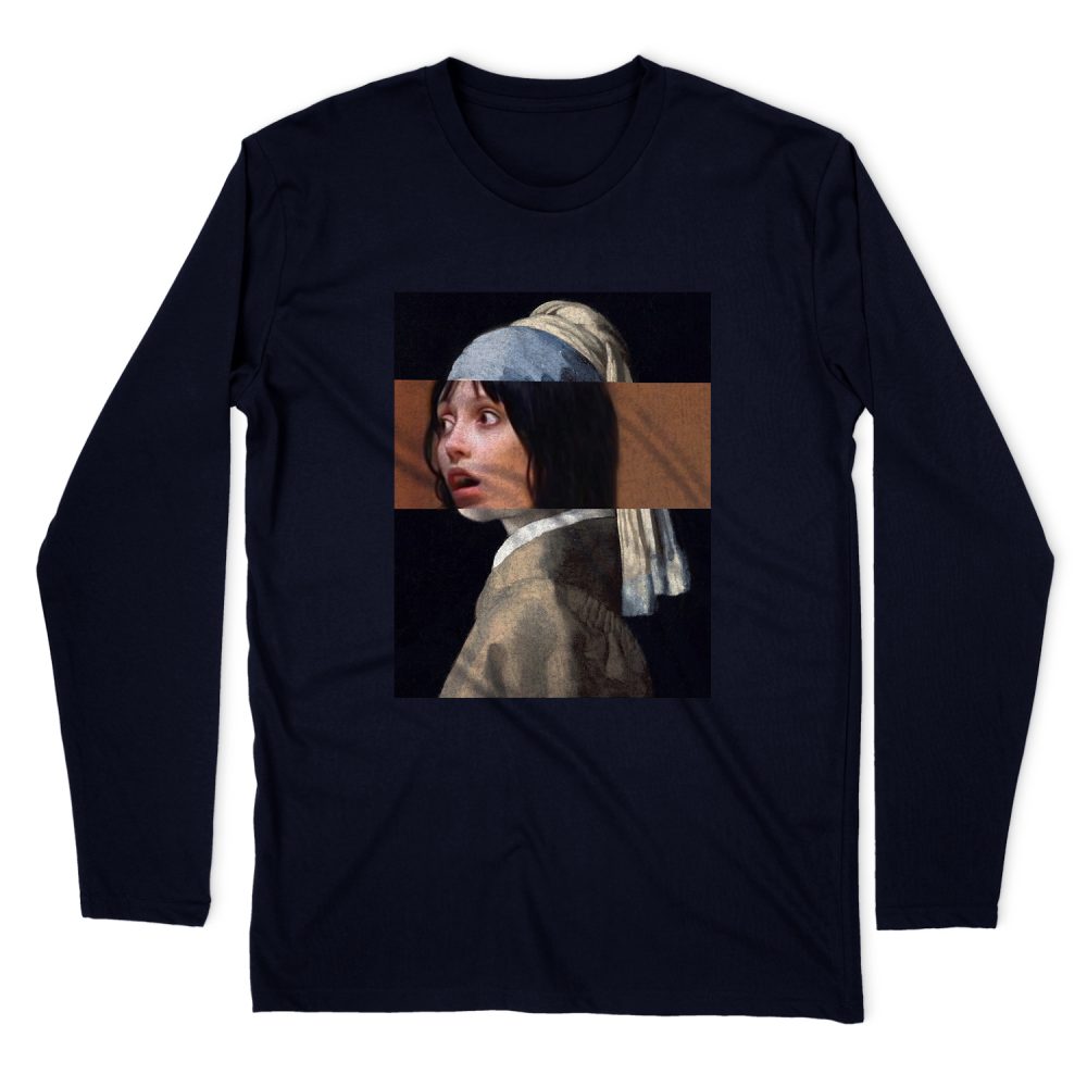 THE SHINING SHELLY DUVAL MIX ART LONG SLEEVE T-SHIRT