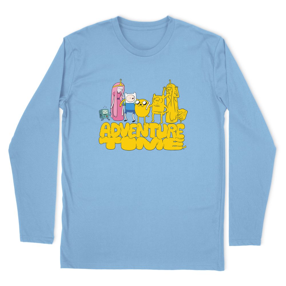 ADVENTURE TIME JAKES FRIENDS LONG SLEEVE T-SHIRT