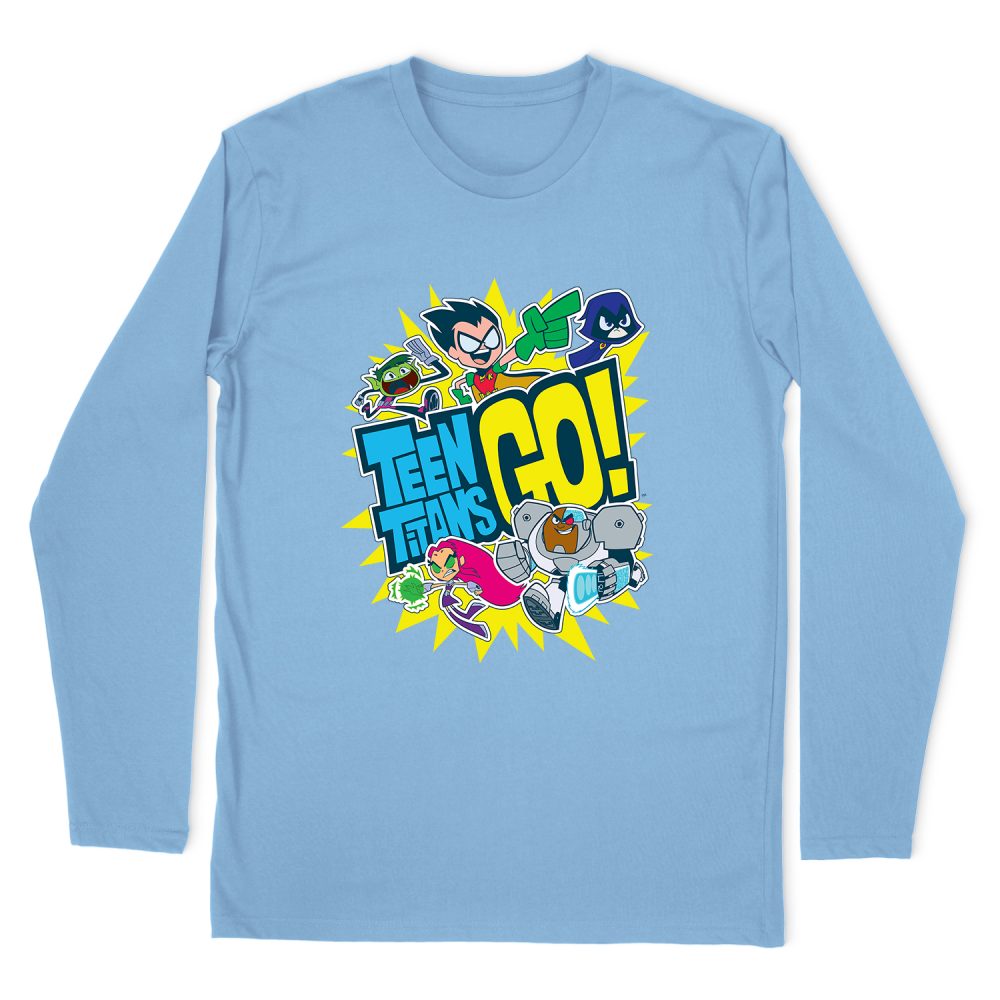 TEEN TITANS GO GO LONG SLEEVE T-SHIRT