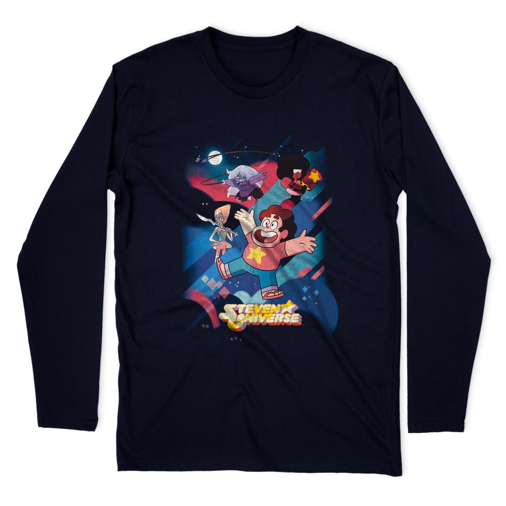 STEVEN UNIVERSE GROUP SHOT LONG SLEEVE T-SHIRT