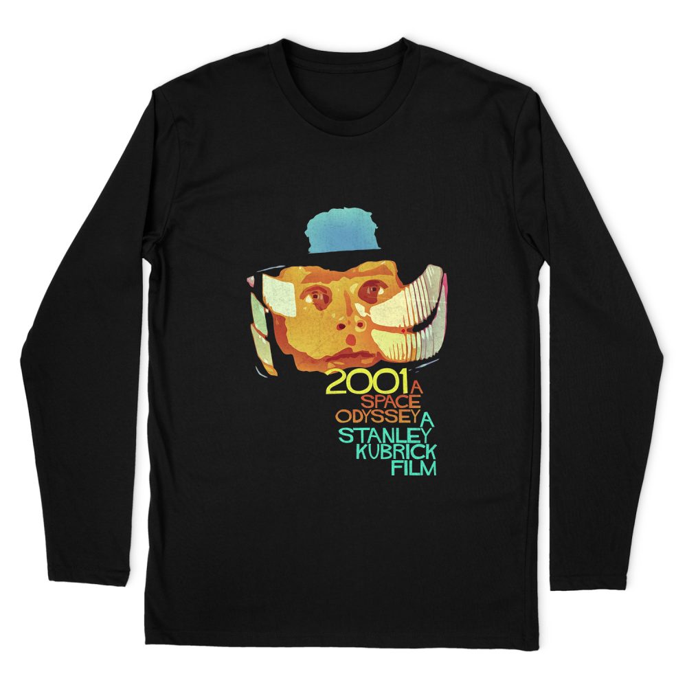 DAVID A SPACE ODYSSEY 2001 LONG SLEEVE T-SHIRT