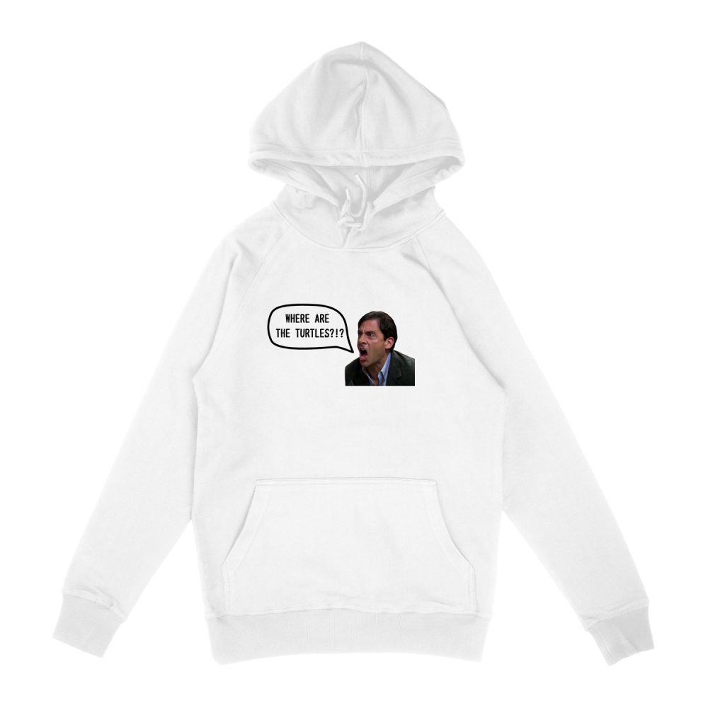 MICHAEL SCOTT - WHERE ARE THE TURTLES HOODIE