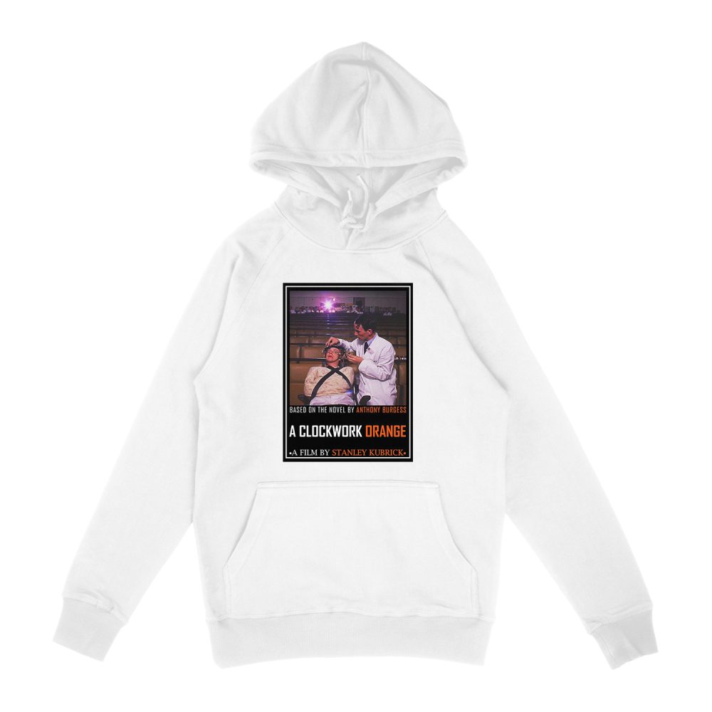 STANLEY KUBRICK MOVIE POSTER - A CLOCKWORK ORANGE HOODIE