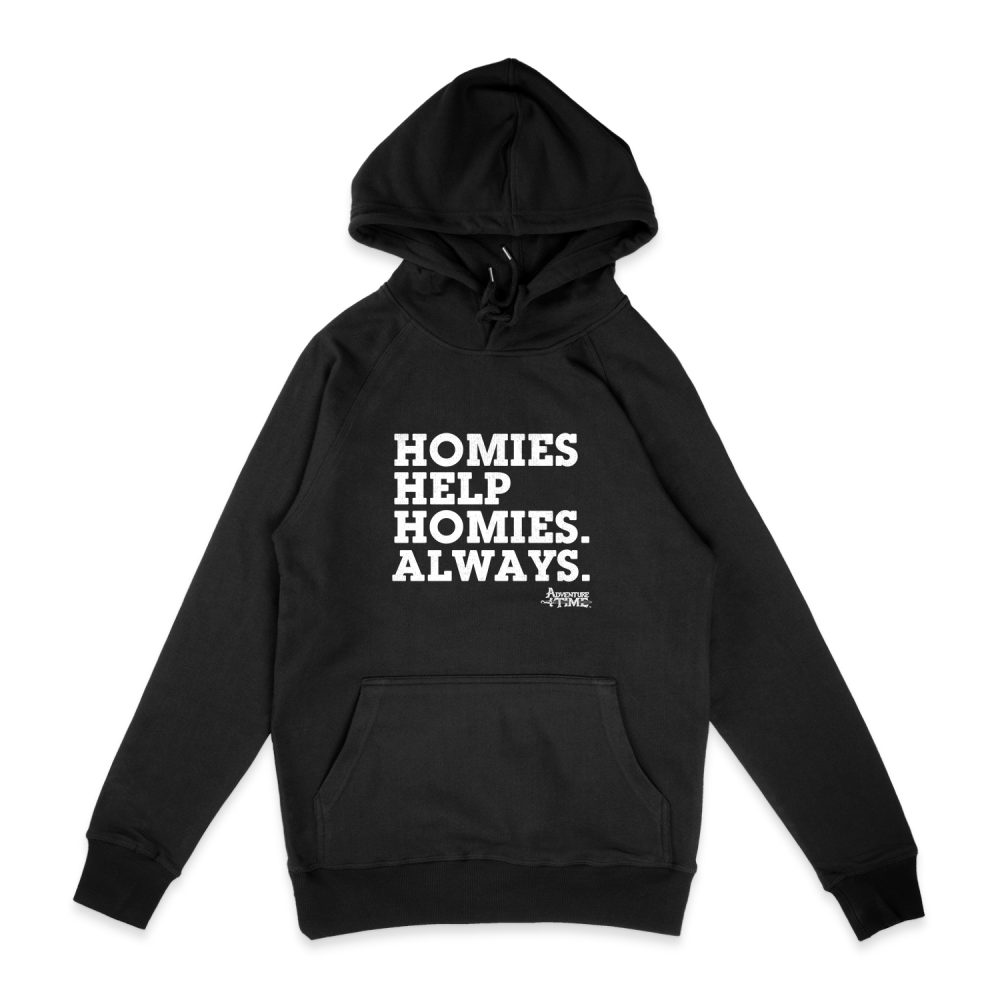 ADVENTURE TIME HOMIES HELP HOMIES HOODIE