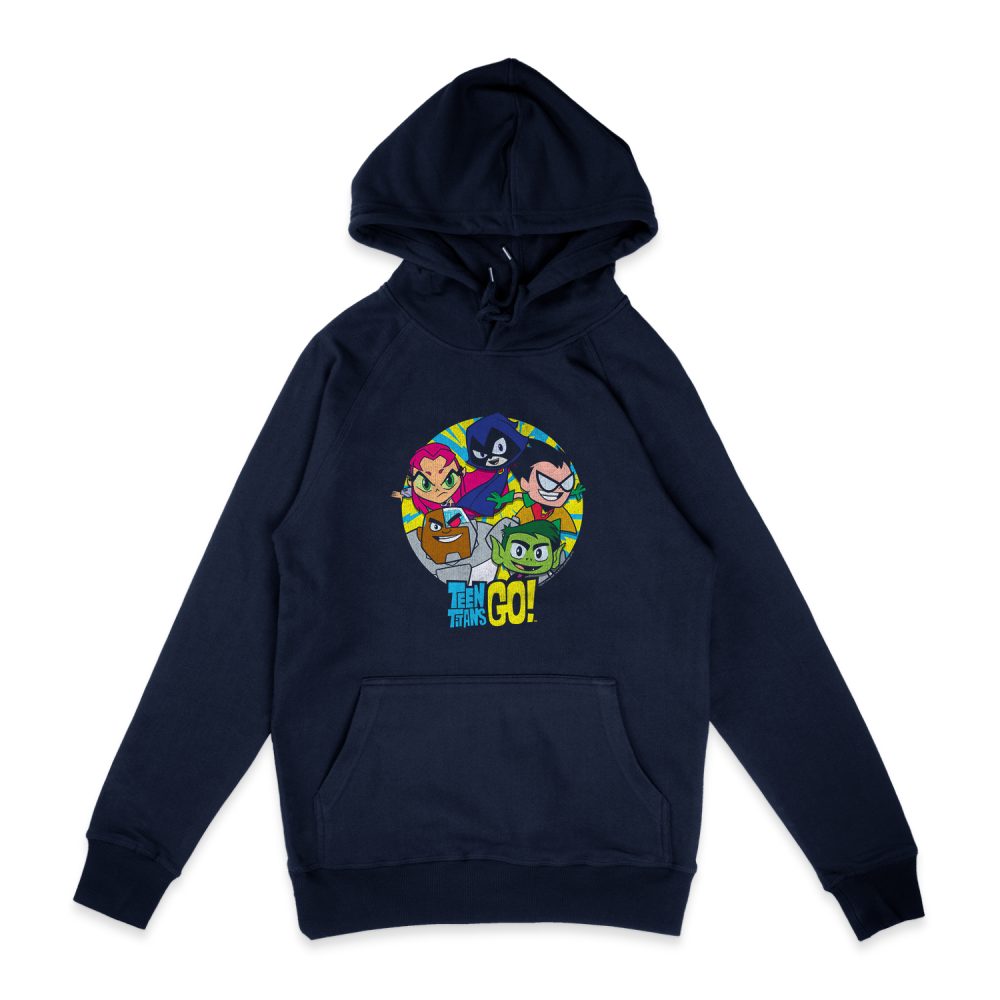 TEEN TITANS GO GO GO GROUP HOODIE