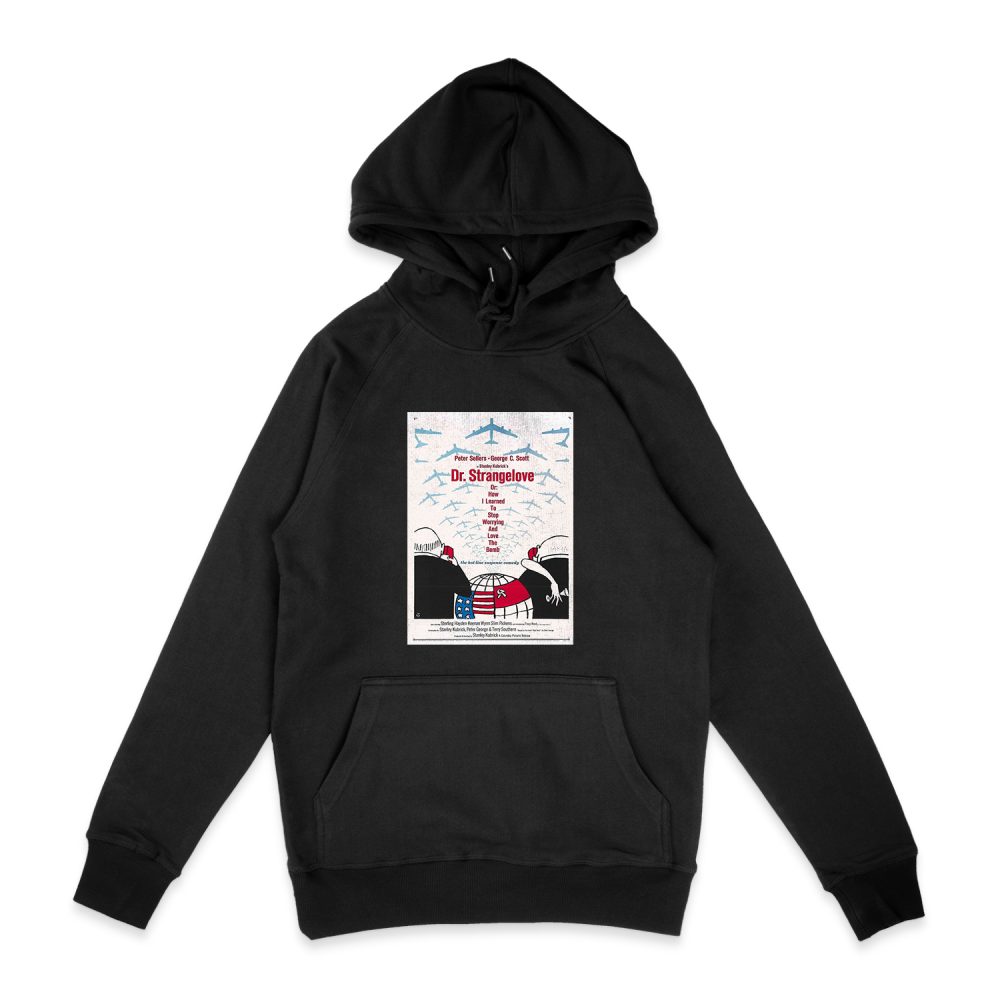 STANLEY KUBRICK MOVIE POSTER DR.STRANGELOVE HOODIE