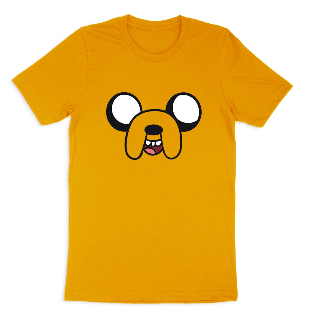 ADVENTURE TIME JAKE HEAD SHORT SLEEVE T-SHIRT