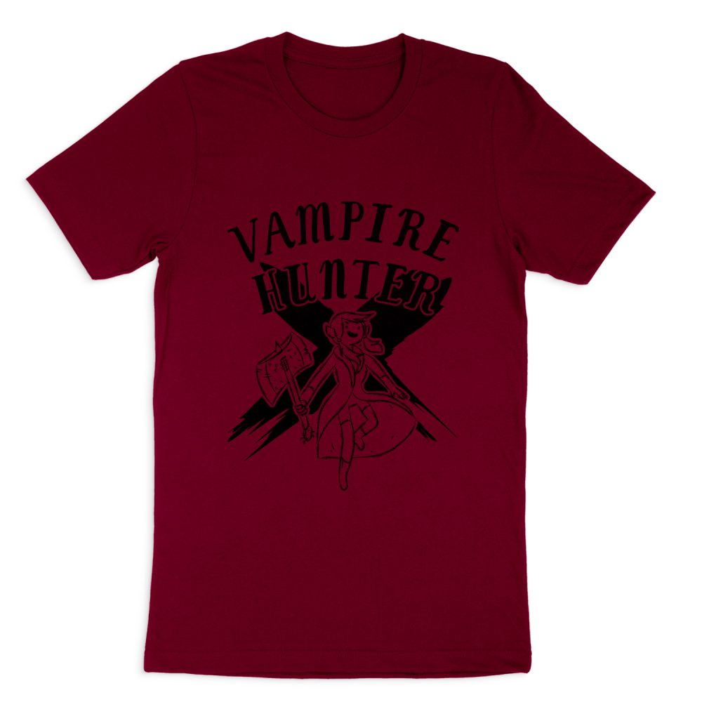 ADVENTURE TIME VAMPIRE HUNTER SHORT SLEEVE T-SHIRT