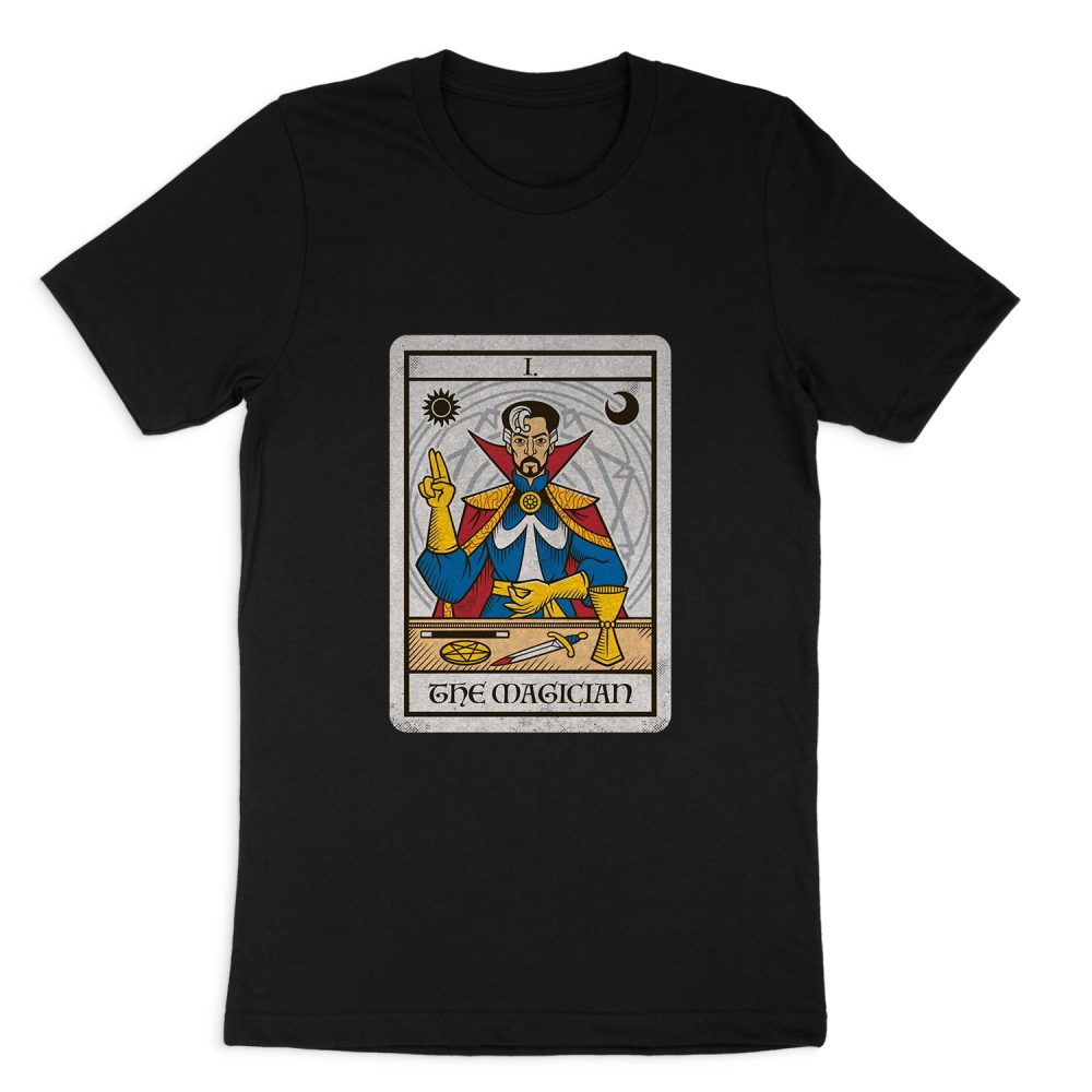 DR. STRANGE MAGIC CARD SHORT SLEEVE T-SHIRT