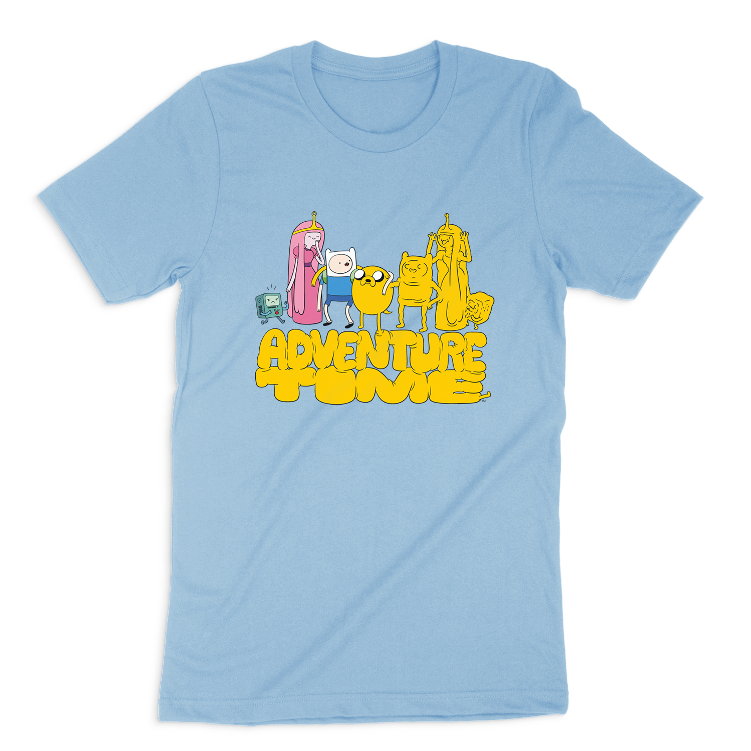 ADVENTURE TIME JAKES FRIENDS SHORT SLEEVE T-SHIRT