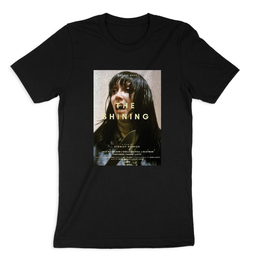 THE SHINING POSTER SHORT SLEEVE T-SHIRT