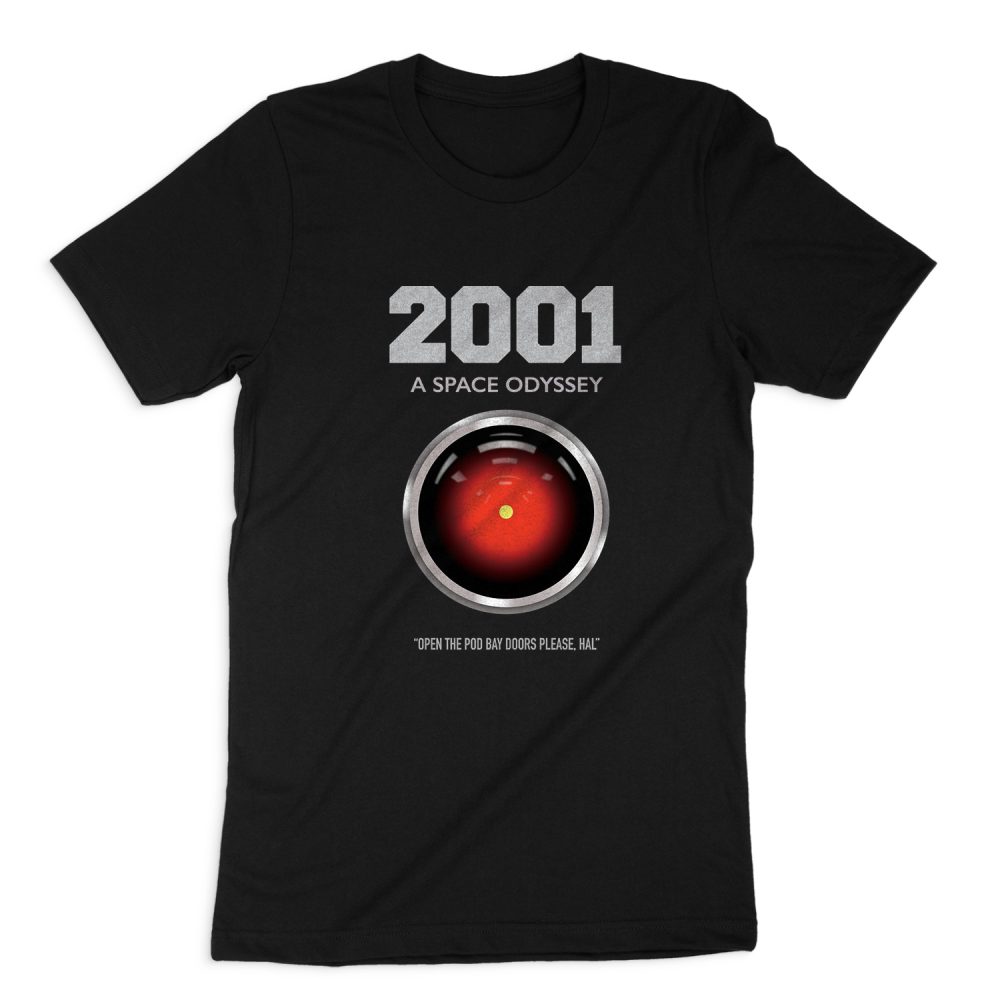 2001 HALL A SPACE ODYSSEY SHORT SLEEVE T-SHIRT