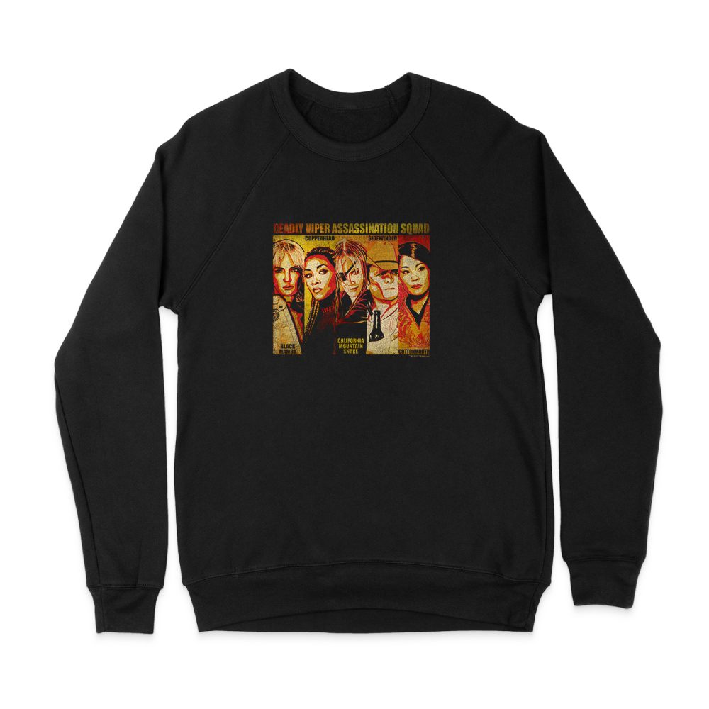 KILL BILL DEADLY VIPER ASSASSINATION SQUAD SWEATSHIRT
