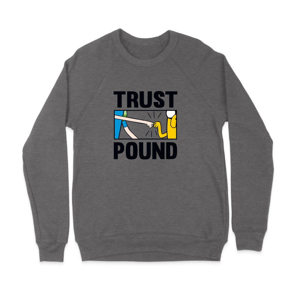 ADVENTURE TIME TRUST POUND JUNIORS SWEATSHIRT