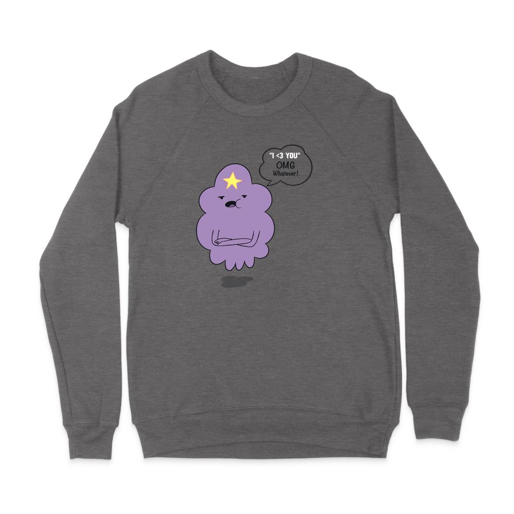 ADVENTURE TIME LSP OMG JUNIORS SWEATSHIRT