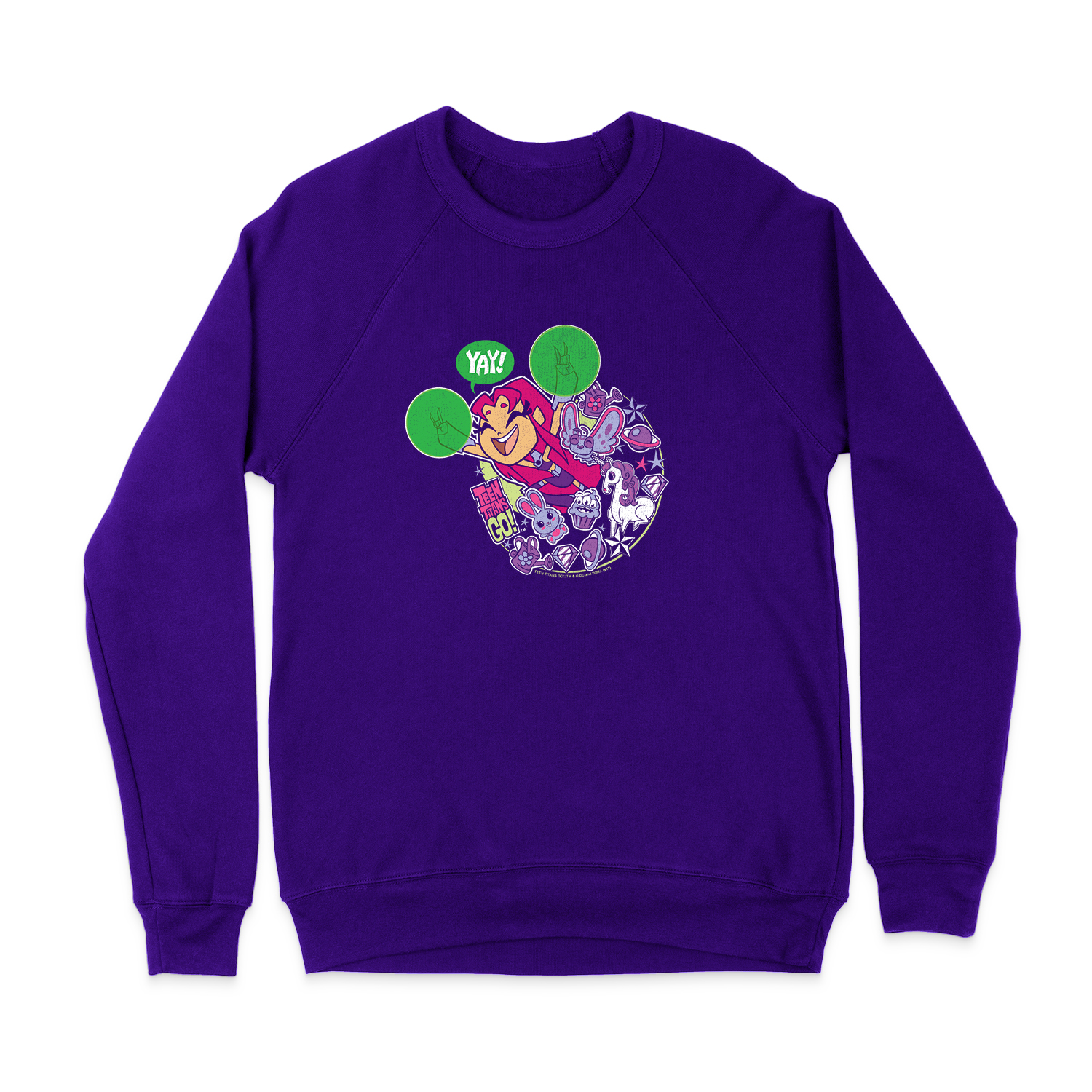 TEEN TITANS GO YAY SWEATSHIRT