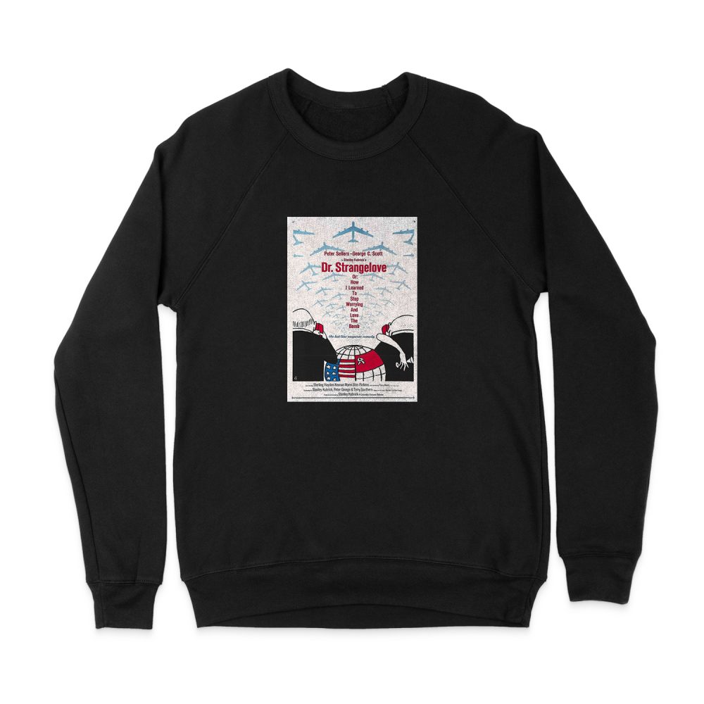 STANLEY KUBRICK MOVIE POSTER DR.STRANGELOVE SWEATSHIRT