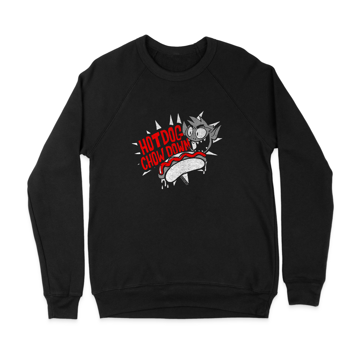 TEEN TITANS GO HOT DOG SWEATSHIRT