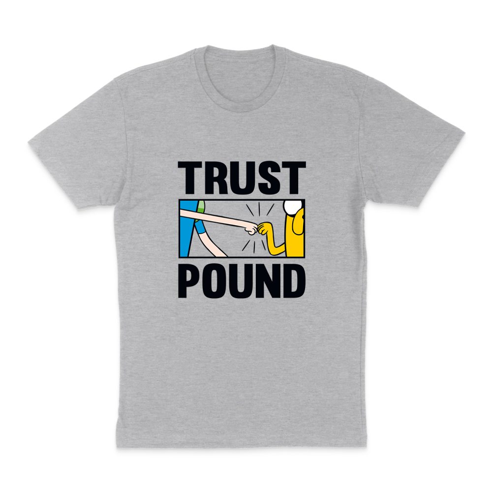 ADVENTURE TIME TRUST POUND JUNIORS SHORT SLEEVE T-SHIRT