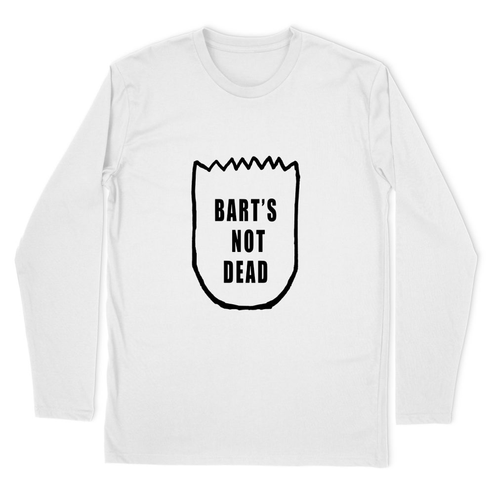 BART'S NOT DEAD LONG SLEEVE T-SHIRT