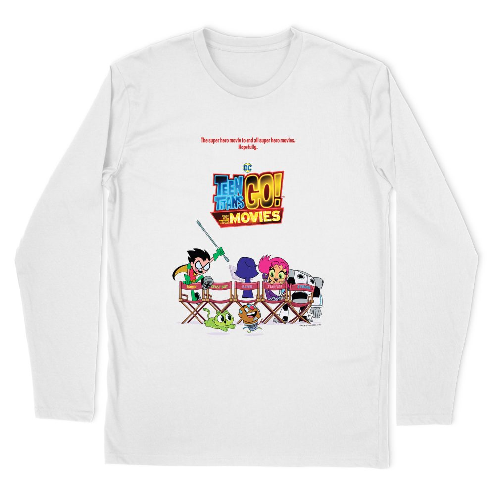 TEEN TITANS GO POSTER LONG SLEEVE T-SHIRT