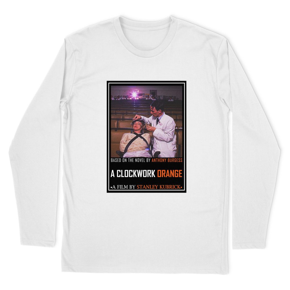 STANLEY KUBRICK MOVIE POSTER - A CLOCKWORK ORANGE LONG SLEEVE T-SHIRT
