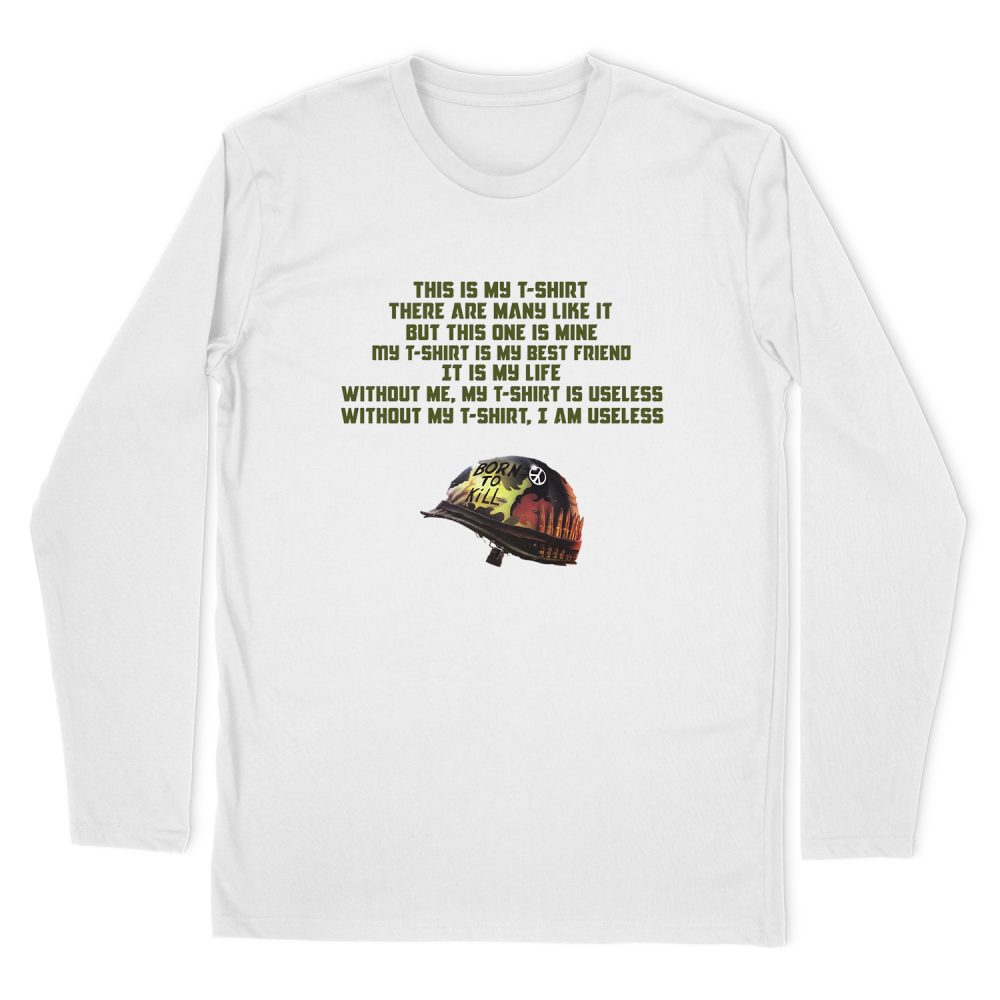 STANLEY KUBRICK - FULL METAL JACKET LONG SLEEVE T-SHIRT