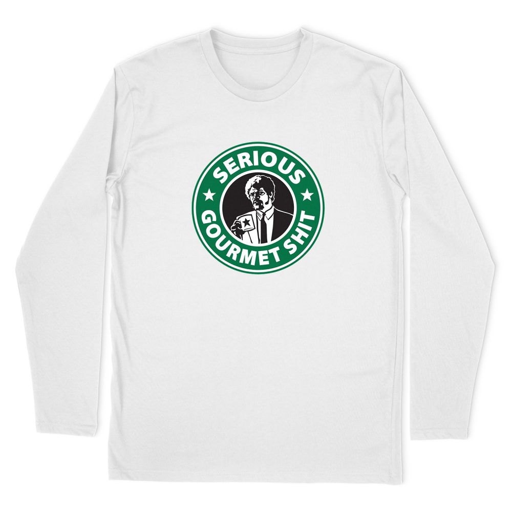 SOME SERIOUS GOURMET COFFE LONG SLEEVE T-SHIRT