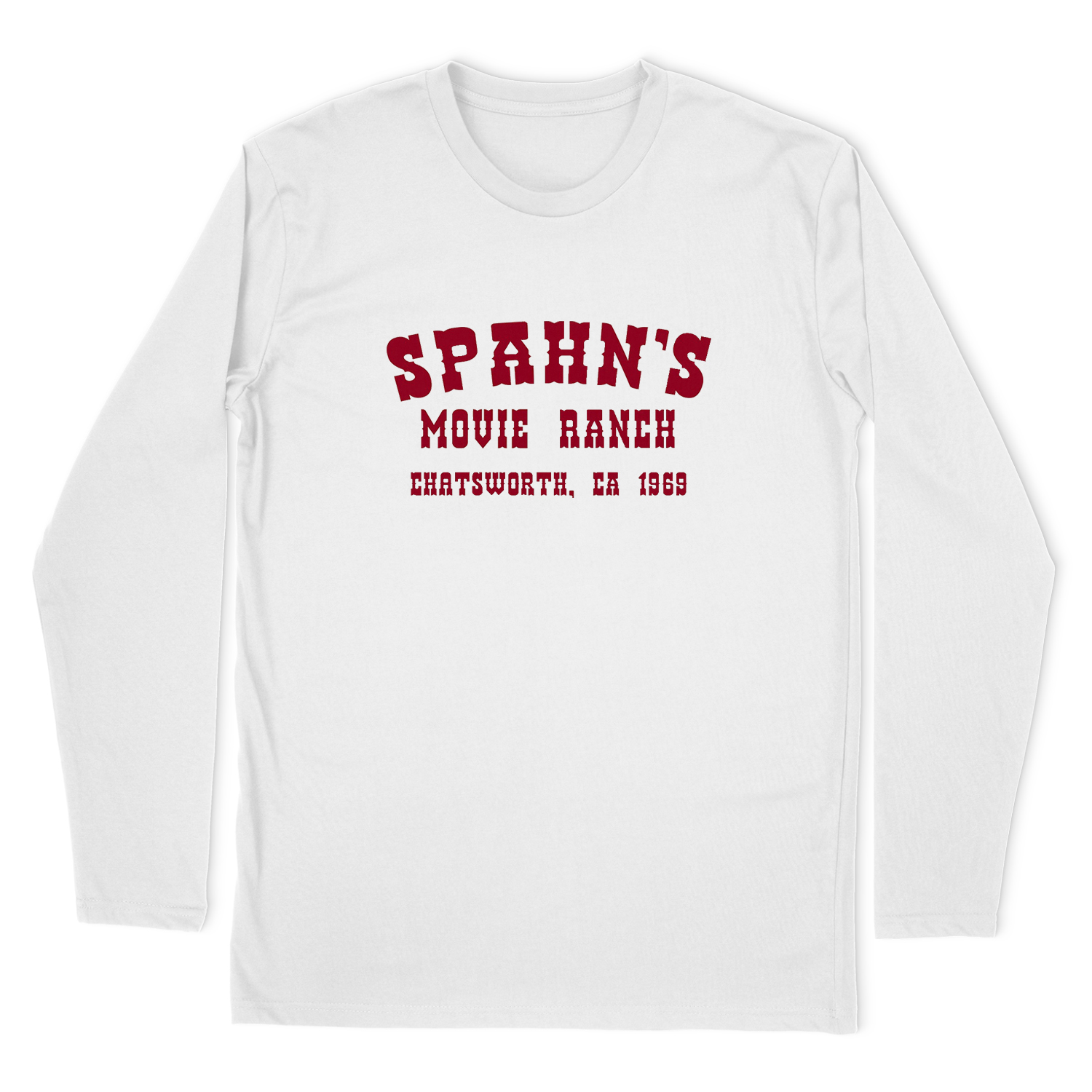 SPAHN'S MOVIE RANCH ONCE UPON A TIME IN HOLLYWOOD LONG SLEEVE T-SHIRT