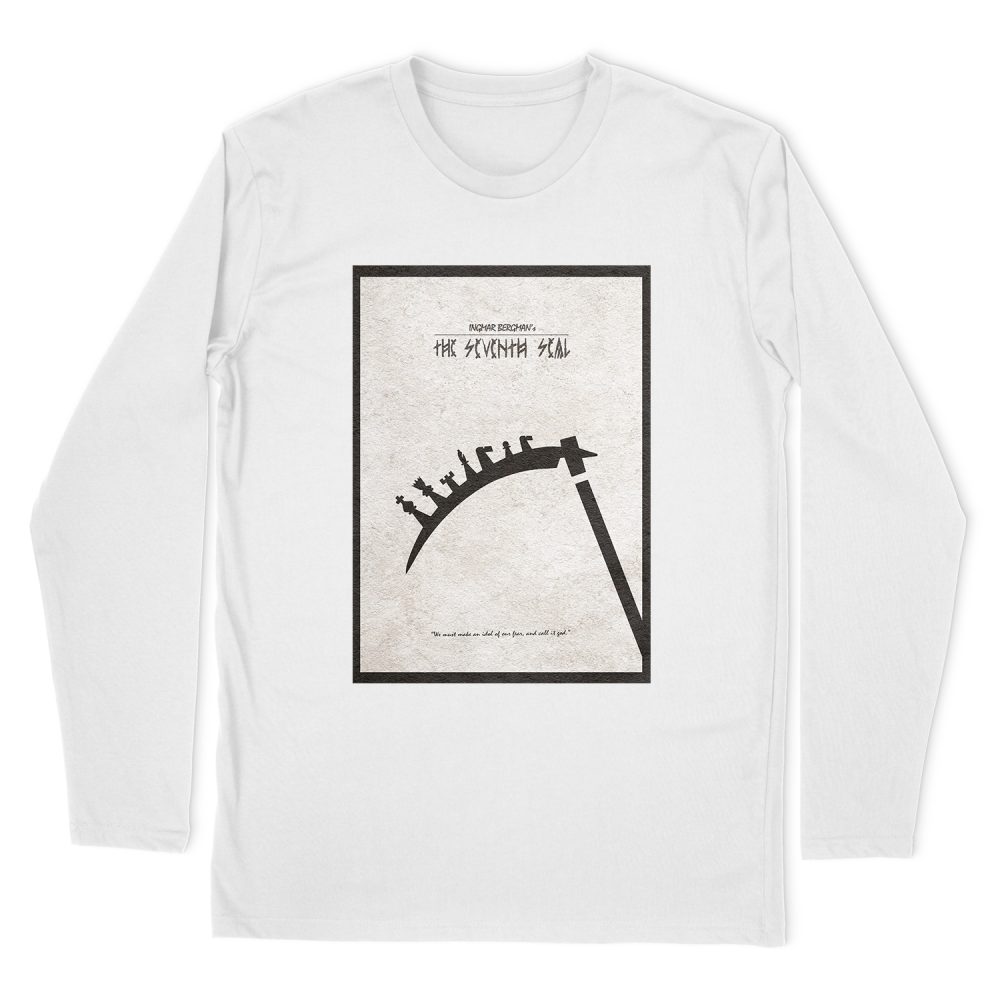 THE SEVENTH SEAL POSTER #2 LONG SLEEVE T-SHIRT