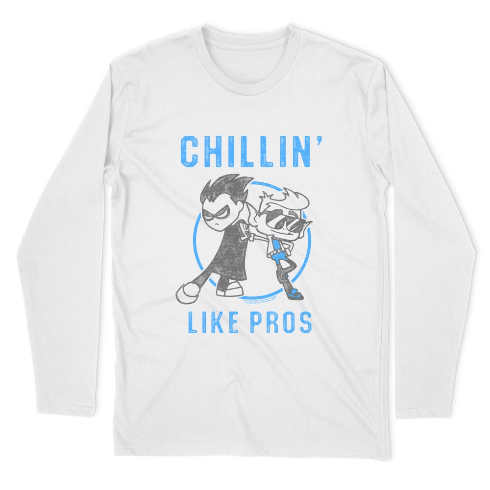 TEEN TITANS GO LIKE PROS LONG SLEEVE T-SHIRT