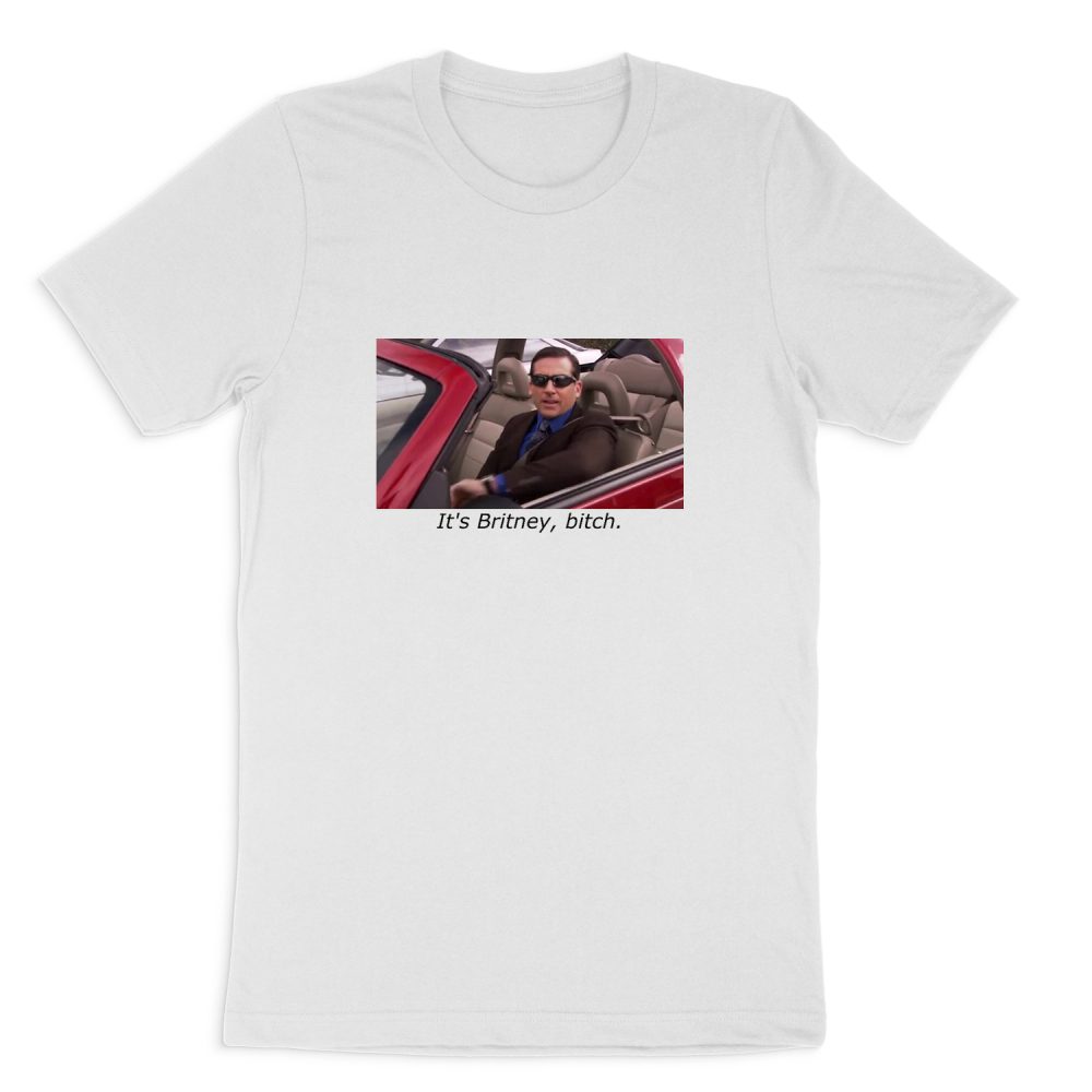 IT'S BRITENY MICHAEL SCOTT SHORT SLEEVE T-SHIRT