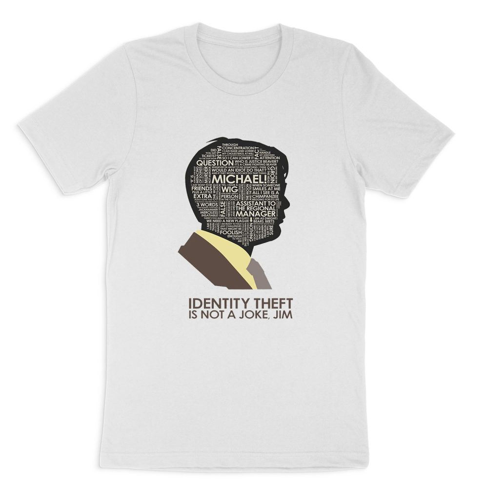 DWIGHT SCHRUTE - IS NOT A JOKE JIM SHORT SLEEVE T-SHIRT