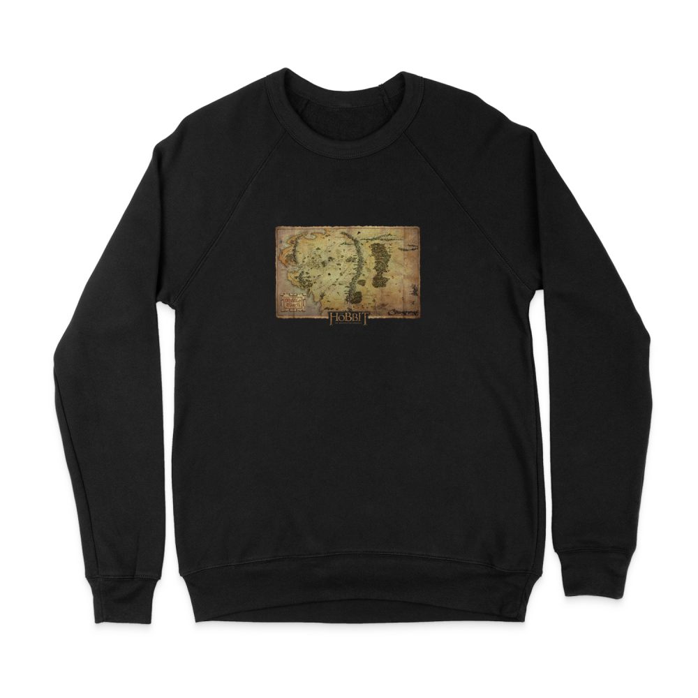 THE HOBBIT MIDDLE EARTH MAP SWEATSHIRT