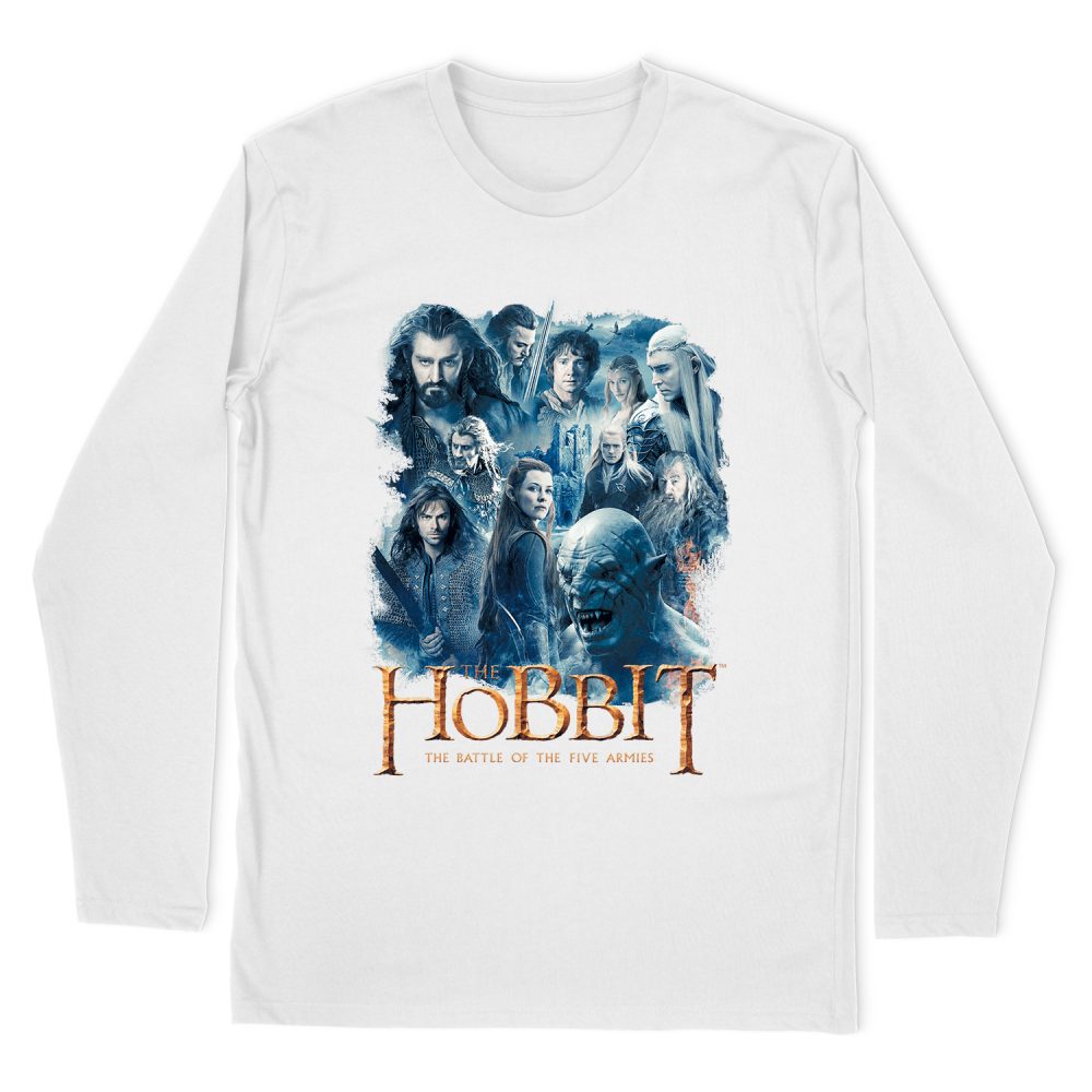 THE HOBBIT MAIN CHARACTERS LONG SLEEVE T-SHIRT